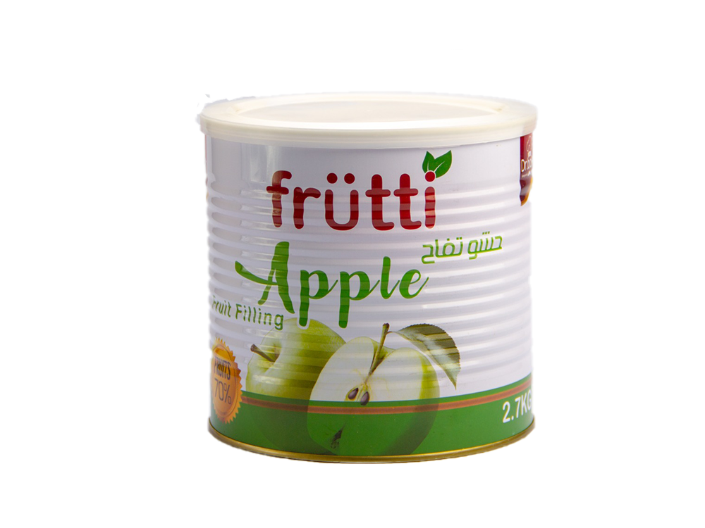 فاكهة حشو تفاح أخضر (2.7ك)  - Apple Fruit Filling (2.7kg)