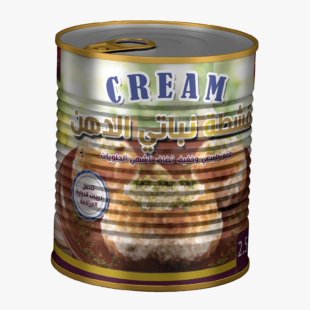 قشطة حلواني قشطة نباتي الدهن(2.5ك) - Filling Cream 2.5 kg