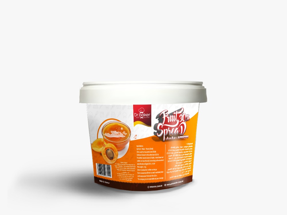اسبريد مشمش (4 كجم) - Apricot Spread (4kg)