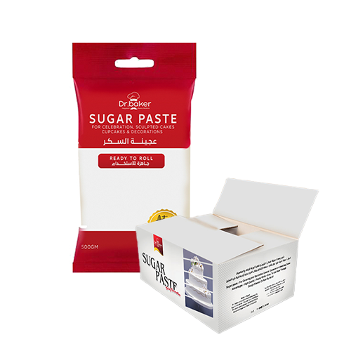 عجينة سكر وايت/بيضاء(4ك)- White sugar paste (4 kg)